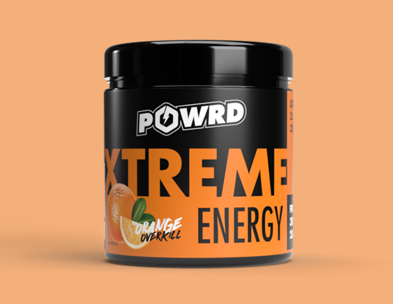 POWRD Xtreme Energy - Orange Overkill